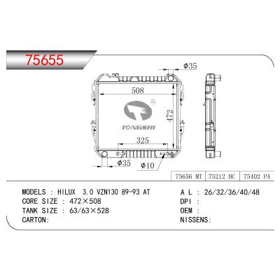 适用于TOYOTA HILUX 3.0 VZN130